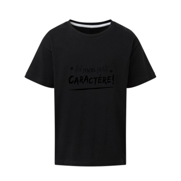 J'ai mon petit CARACTÈRE ! SG - Kids T-shirt enfant Dark Black Taille 152 (11-12/2XL)