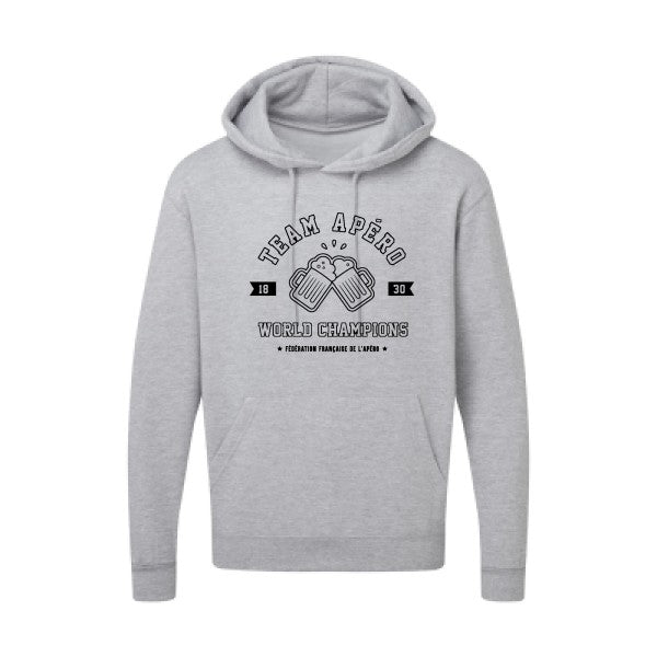 Team apéro Noir SG - Hooded Sweatshirt Sweat capuche