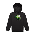 sweat capuche enfant Black Full-Petal-Jacket