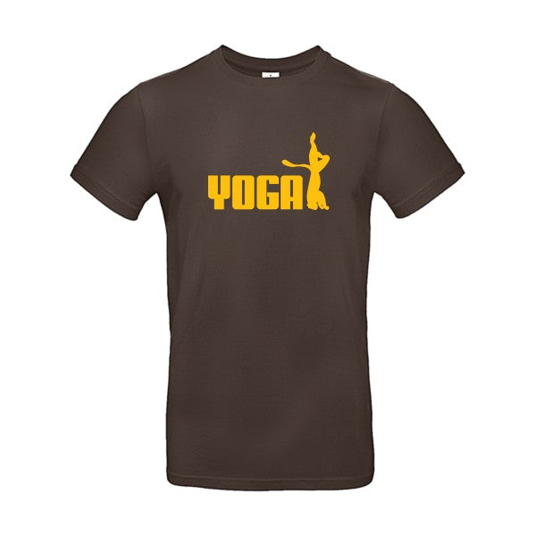 YOGAFlex jaune or - E190 T-shirt|Brown||2XL