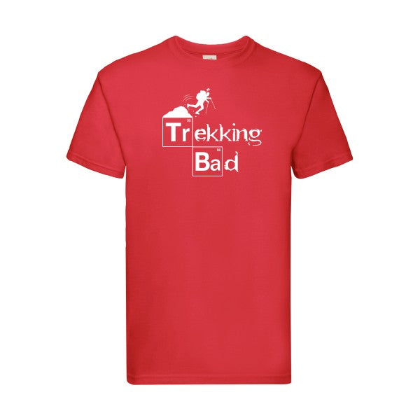 T-shirt|Trekkin  G  bad |Blanc |Fruit of the loom 205  G