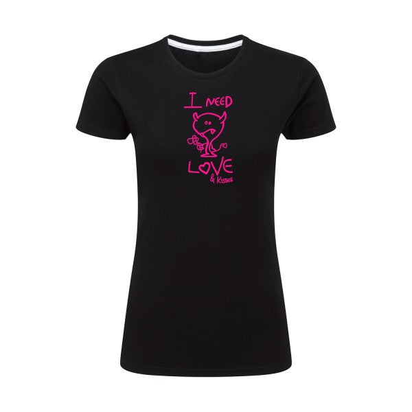 LOVER | Rose Fluo |T shirt original femme|SG