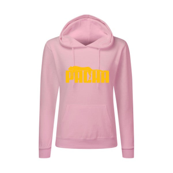 Pacha jaune Or |Sweat original à capuche Femme