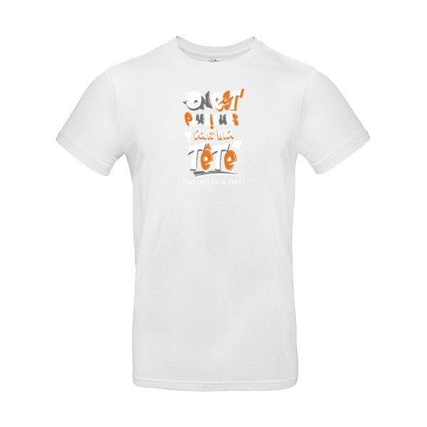 T-shirt humour original C Est Moi Le Chef T Shirt couleur White