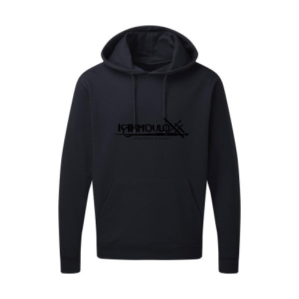 KAAMOULOXX ! Noir |Sweat capuche imprimé homme