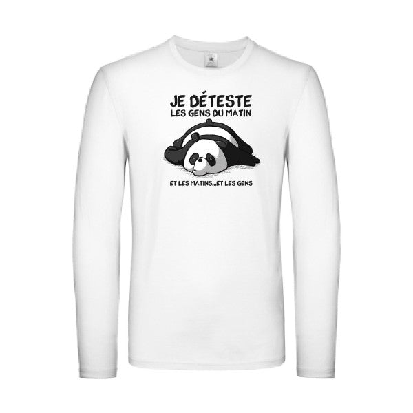 Pas du matin B&C - E150 LSL T-shirt manches longues léger