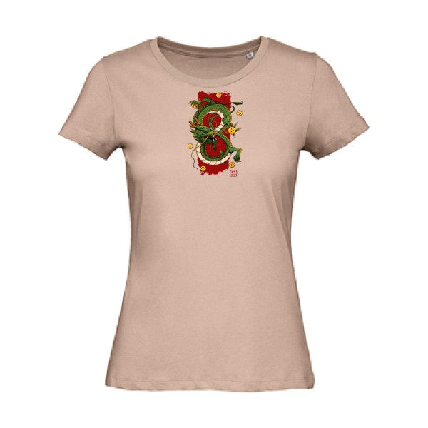 Shenron- - t-shirt original femme Millennial Pink