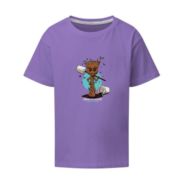 Plantez un arbre SG - Kids T-shirt enfant Aster Purple Taille 152 (11-12/2XL)