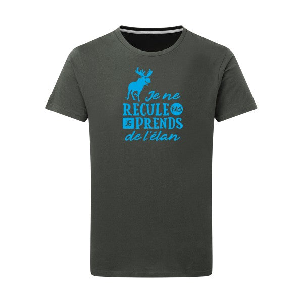 Prendre de l'élan - Flex bleu clair Tshirt original Charcoal  5XL