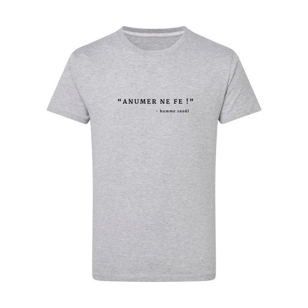 ANUMER NE FE! noir -Flex noir sur T-shirt SG  Light Oxford  5XL