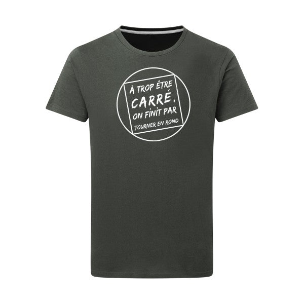 Cercle vicieux - Flex Blanc Tshirt original Charcoal  5XL