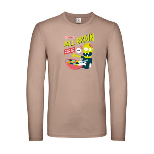 All brain B&C - E150 LSL T-shirt manches longues léger