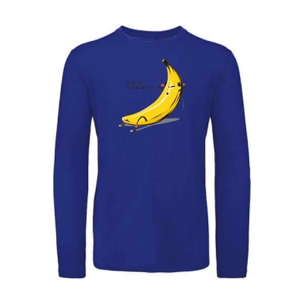 Je garde la banane ! | T-shirt original LSL Cobalt Blue 2XL