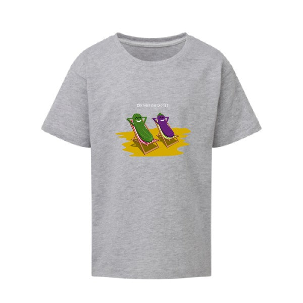 On n'est pas bio là ? SG - Kids T-shirt enfant Light Oxford Taille 152 (11-12/2XL)