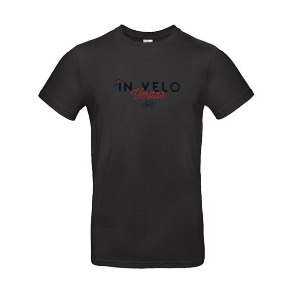 T-shirt humour original In Velo Veritas T Shirt couleur Black