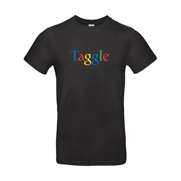 T-shirt humour original Taggle T Shirt couleur Black