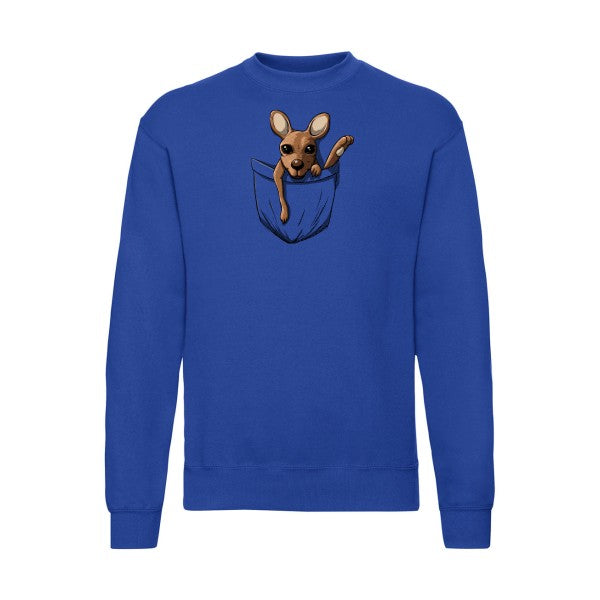 Dans la poche Fruit of the loom 280 g/m² Sweat shirt