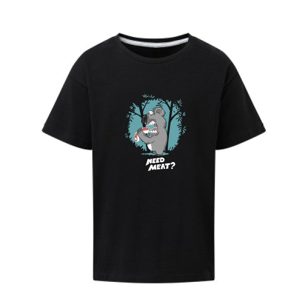 Need meat ? SG - Kids T-shirt enfant Dark Black Taille 152 (11-12/2XL)