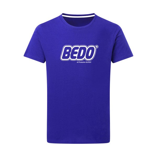 Bedo* Blanc -Flex Blanc sur T-shirt SG  Royal Blue  5XL