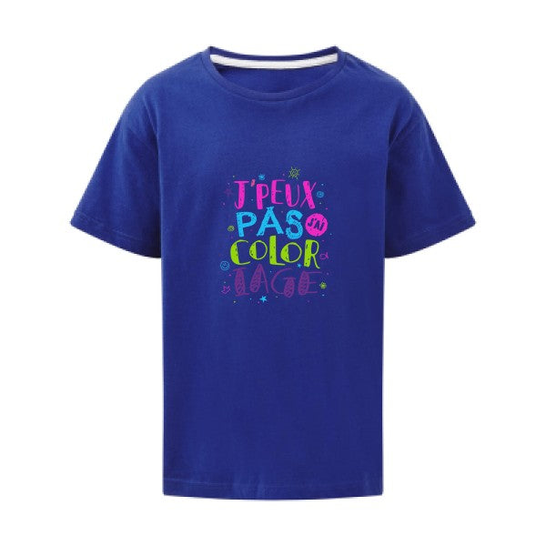 J'peux pas j'ai coloriage SG - Kids T-shirt enfant Royal Blue Taille 152 (11-12/2XL)