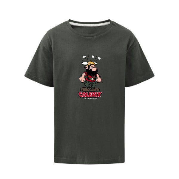 Colerix SG - Kids T-shirt enfant Charcoal Taille 152 (11-12/2XL)