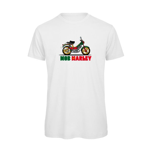T-shirt humour original Mob Marley T Shirt couleur White