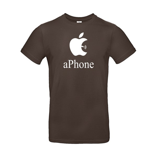 aPhone B&C- T-shirt E190|Brown||2XL