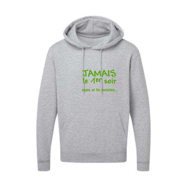 JAMAIS... Vert pomme SG - Hooded Sweatshirt Sweat capuche