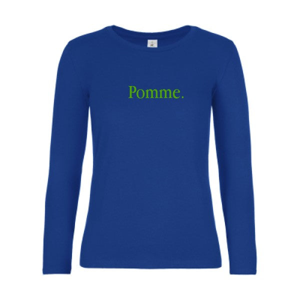 Damen-T-Shirt LSL Subliminale Werbung