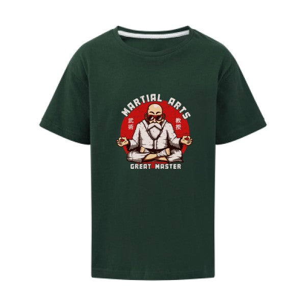 Great Master SG - Kids T-shirt enfant Bottle Green Taille 152 (11-12/2XL)