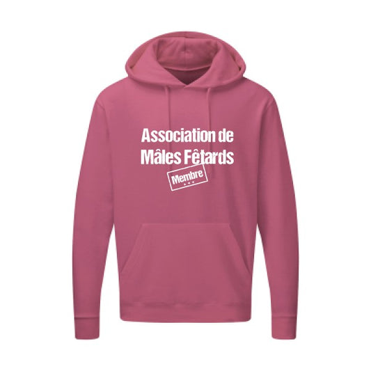 Association de Mâles Fêtards Blanc SG - Hooded Sweatshirt Sweat capuche