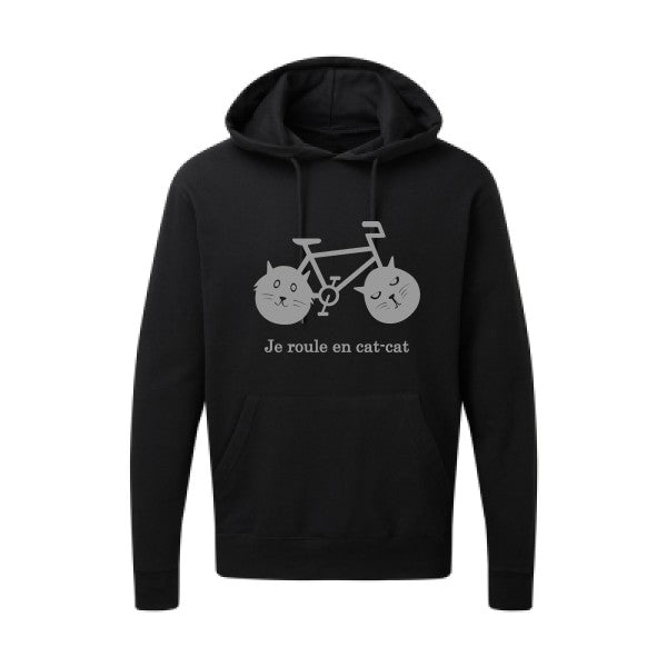 cat-cat bike Gris SG - Hooded Sweatshirt Sweat capuche