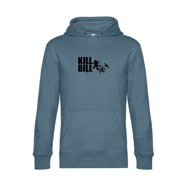 kill-bill sweat shirt original nordic blue flex Noir impression Face