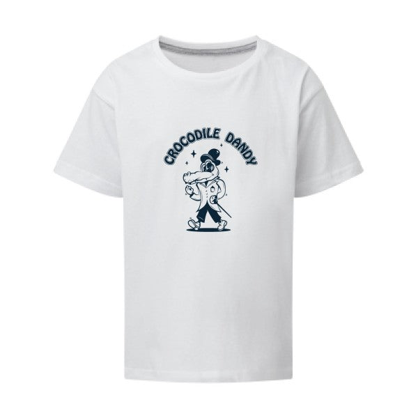 Crocodile dandy SG - Kids T-shirt enfant White Taille 152 (11-12/2XL)