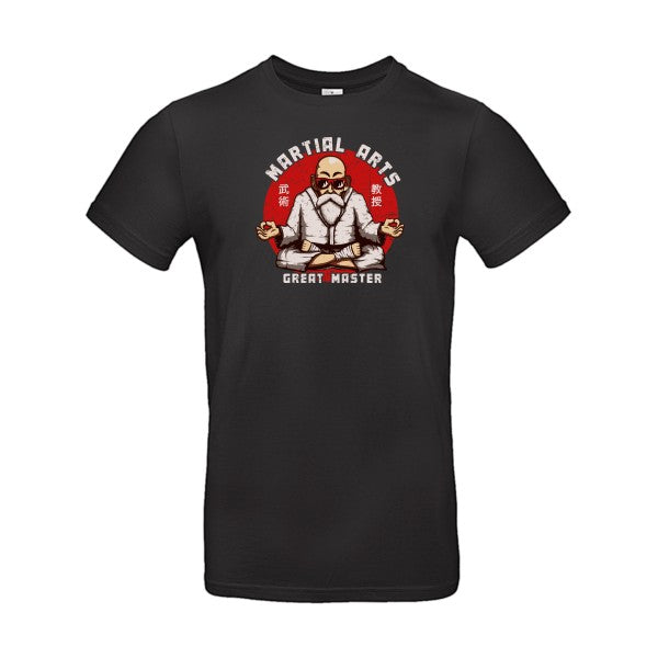 T-shirt humour original great master T Shirt couleur Black