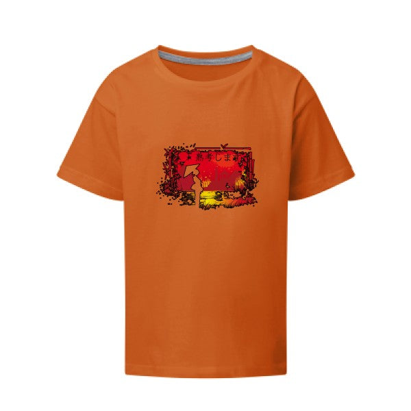 contemplation SG - Kids T-shirt enfant Orange Taille 152 (11-12/2XL)