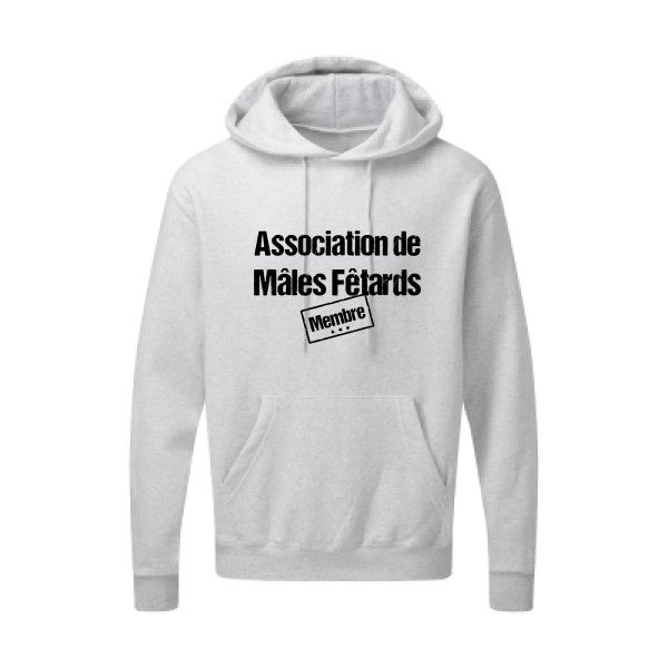 Association de Mâles Fêtards Noir SG - Hooded Sweatshirt Sweat capuche