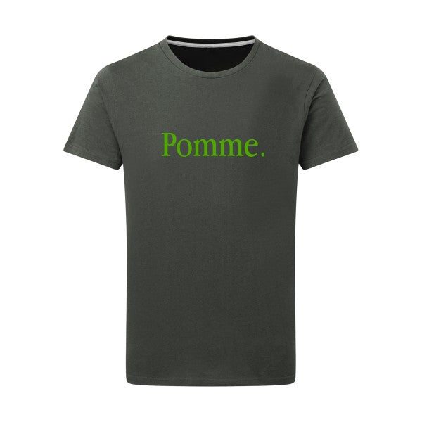 Pub Subliminale - Flex Vert pomme Tshirt original Charcoal  5XL