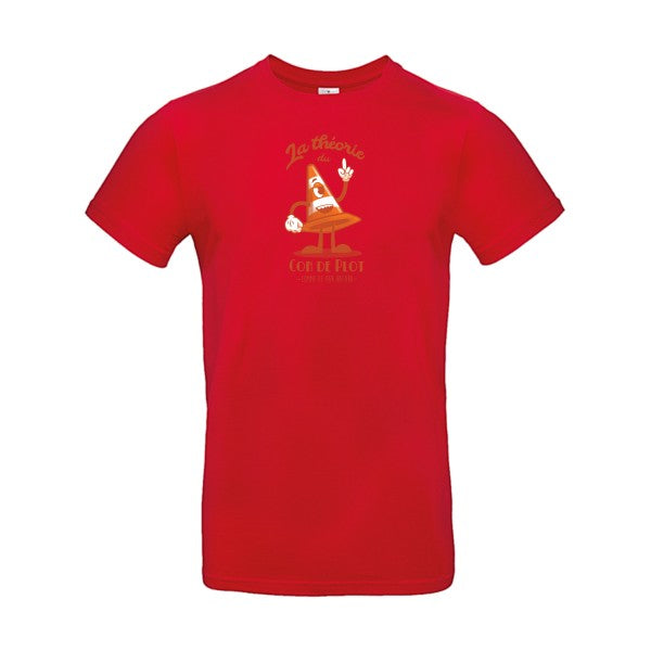 Theorie-du-con-de-plot - t-shirt original Red