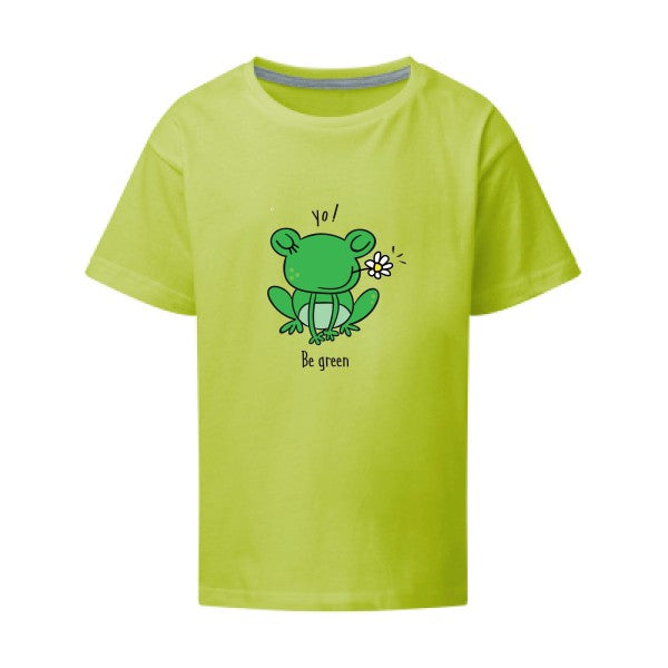 Be Green  SG - Kids T-shirt enfant Lime Taille 152 (11-12/2XL)