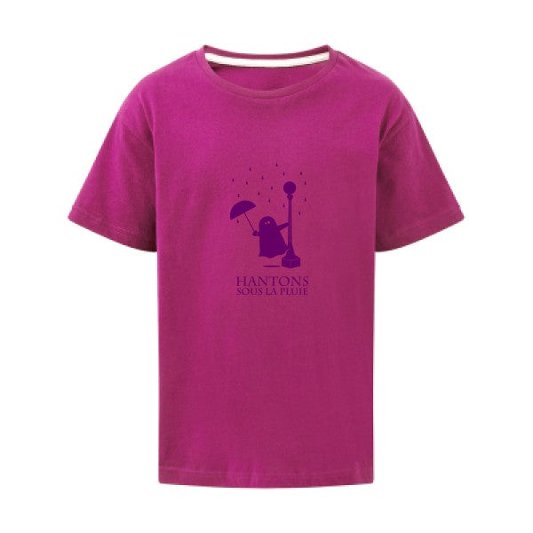 Hantons sous la pluie Flex Violet SG - Kids T-shirt enfant Dark Pink Taille 152 (11-12/2XL)