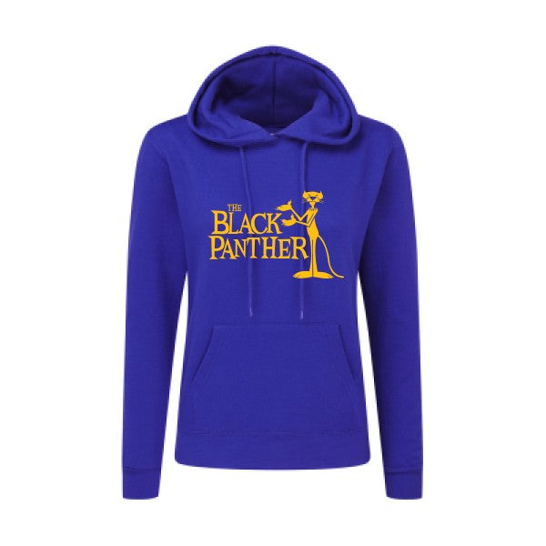 The black panther jaune Or |Sweat original à capuche Femme