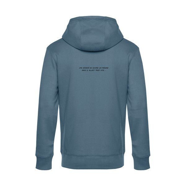 Ancien-Regime sweat shirt original nordic blue flex Noir impression Dos