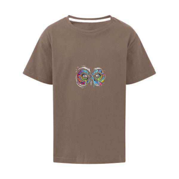 INFINIMENT CHOUETTE SG - Kids T-shirt enfant Deep Taupe Taille 128 (7-8/L)