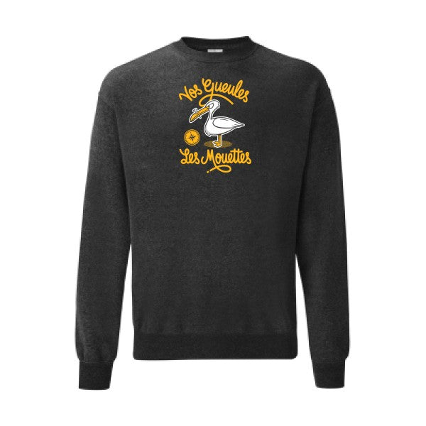 Vos gueules les mouettes Fruit of the loom 280 g/m² Sweat shirt