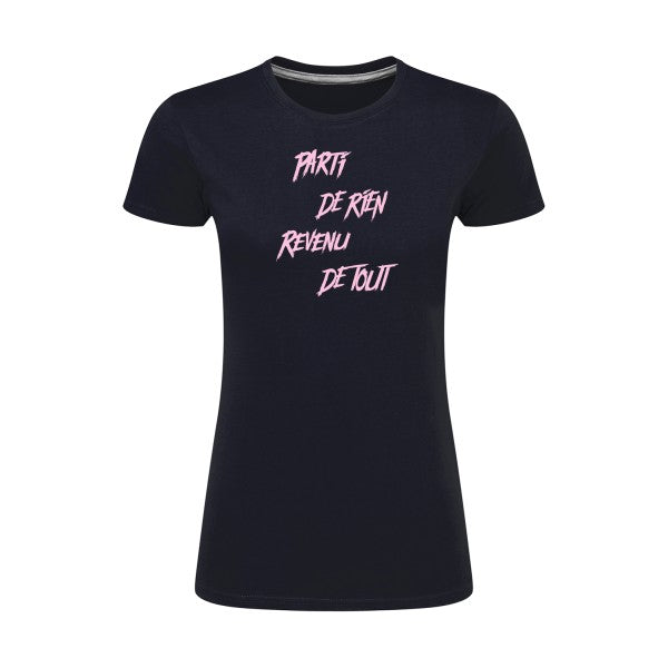 Parti de rien Rose |T shirt original femme|SG