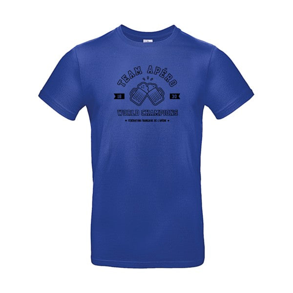 Team apéro flex noir B&C - E190 T-shirt|Cobalt Blue||2XL