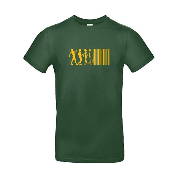 code barreFlex jaune or - E190 T-shirt|Bottle Green||2XL