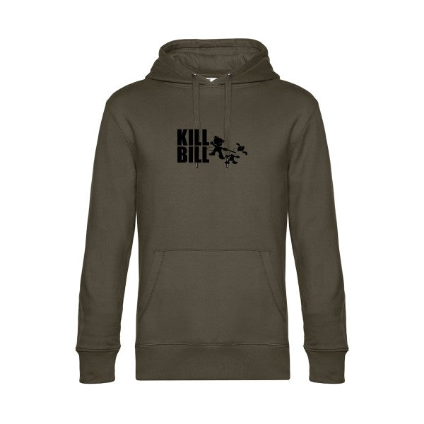 kill-bill sweat shirt original Khaki flex Noir impression Face