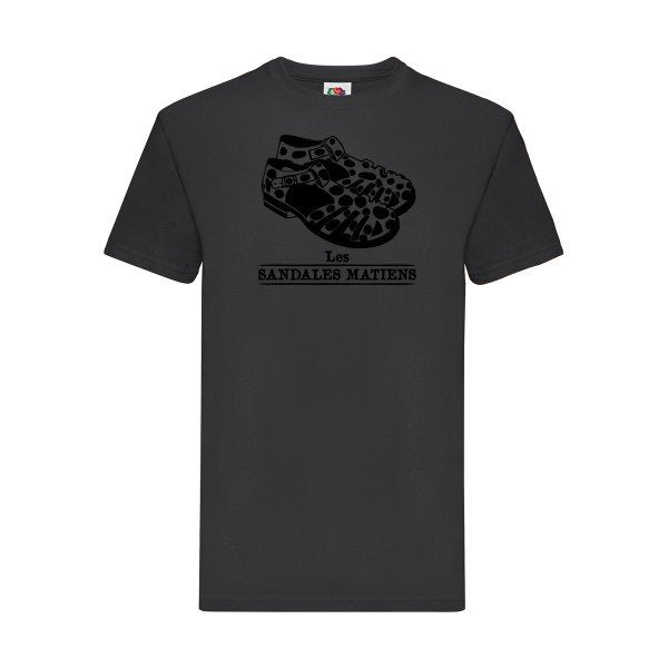 T-shirt|Les sandales matiens Fruit of the loom 205 g 